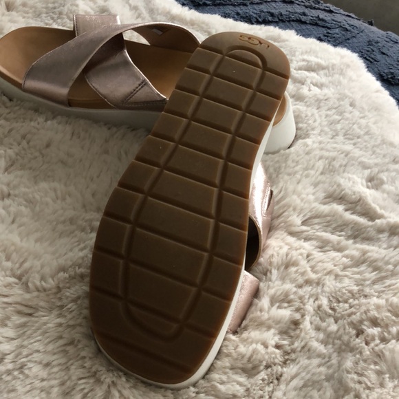 NWOT UGG Rose gold sandals. - Picture 3 of 5